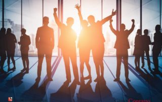 Un'azienda di successo ha una squadra di venditori vincenti